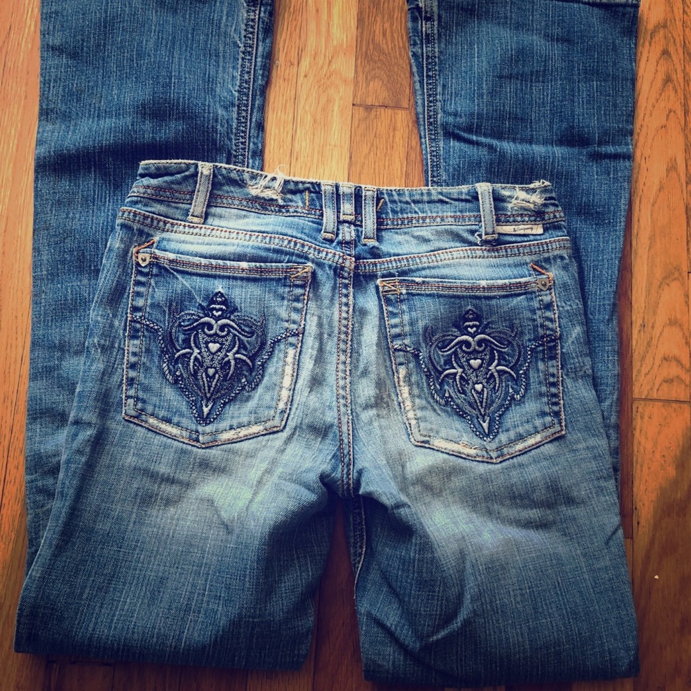 J Brand lightly distressed jeans